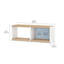 YOMO Modular Bookshelf 2x1