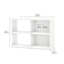YOMO Modular Bookshelf 2x2