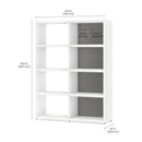 YOMO Modular Bookshelf 2x4