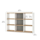 YOMO Modular Bookshelf 3x3