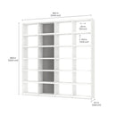 YOMO Modular Bookshelf 4x6