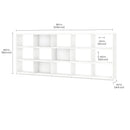 YOMO Modular Bookshelf 5x3