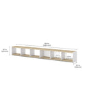 YOMO Modular Bookshelf 6x1