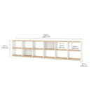 YOMO Modular Bookshelf 6x2