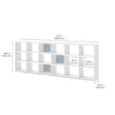 YOMO Modular Bookshelf 6x3