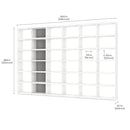 YOMO Modular Bookshelf 6x6