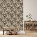 Deer on Grey Wallpaper
