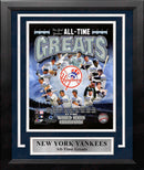 New York Yankees All-Time Greats 8" x 10" Framed Baseball Photo