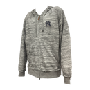 New York Yankees Heathered Zip-Up Logo Hoodie