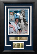 Thurman Munson New York Yankees 8" x 10" Framed Baseball Collage Photo with Engraved Autographs