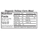 Organic Yellow Cornmeal | Pack of 2 | 1.75 lb | Non-GMO | Grain Place Foods