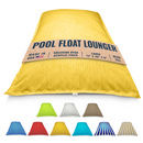 Pool Float Bean Bag Lounger - Extra Large No Air Inflation needed, Made in USA