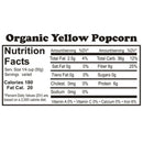 Organic Yellow Popcorn Kernels | 25 lb | Non-GMO | Grain Place Foods