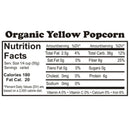 Organic Yellow Popcorn Kernels | 25 lb | Pack of 2 | Non-GMO | Shipping Included | Grain Place Foods