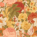Fashionable Vintage Roses Wallpaper Vogue