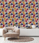 Modish Poppies Wallpaper