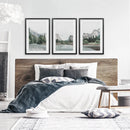 Yosemite Valley Triptych. US National Park Wall Art Prints