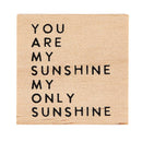 You Are My Sunshine Treasure Box Earrings | Sun-shaped Earrings in a Box | Gift for Her