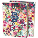 You Can Do This Journal | Double-Sided Floral Design Notebook