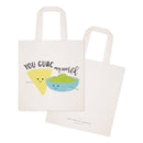 You Guac My World Cotton Canvas Tote Bag