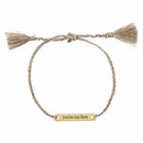 You're My Fave Adjustable Bracelet | In a Giftable Glass Jar with Cork Lid