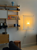 Yukishiro Washi Paper Wall Lamp