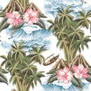 Contemporary Beach and Palms Wallpaper Smart