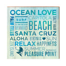 Mermaid Historic Capitola | Wall Art Print on Real Wood