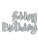 Happy Birthday Wishes Cutting Dies Set F07M2-7-ZG393