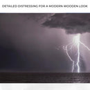 Ocean Thunder Storm Bolt Canvas Wall Art