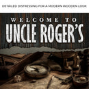 Welcome To Flea Market Sign