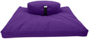 Meditation Cushion Set Zafu and Zabuton - Cotton ..Made in USA