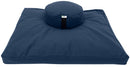 Meditation Cushion Set Zafu and Zabuton - Cotton ..Made in USA