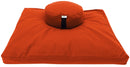 Meditation Cushion Set Zafu and Zabuton - Cotton ..Made in USA