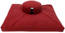 Meditation Cushion Set Zafu and Zabuton - Cotton ..Made in USA