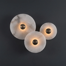 Median Alabaster Wall Sconce