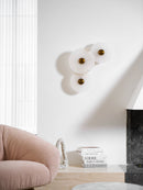 Median Alabaster Wall Sconce