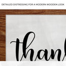 Thankful And Blessed Sign