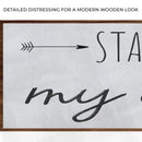 Stay Wild My Child Sign III