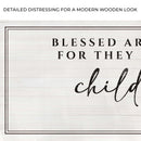 Matthew 5:9 - Blessed Are The Peacemakers Sign II