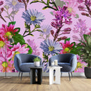 Colorful Pink Flowers Wallpaper