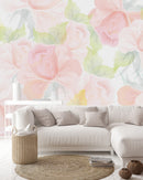 Voguish Modern Gentle Floral Wallpaper Modern