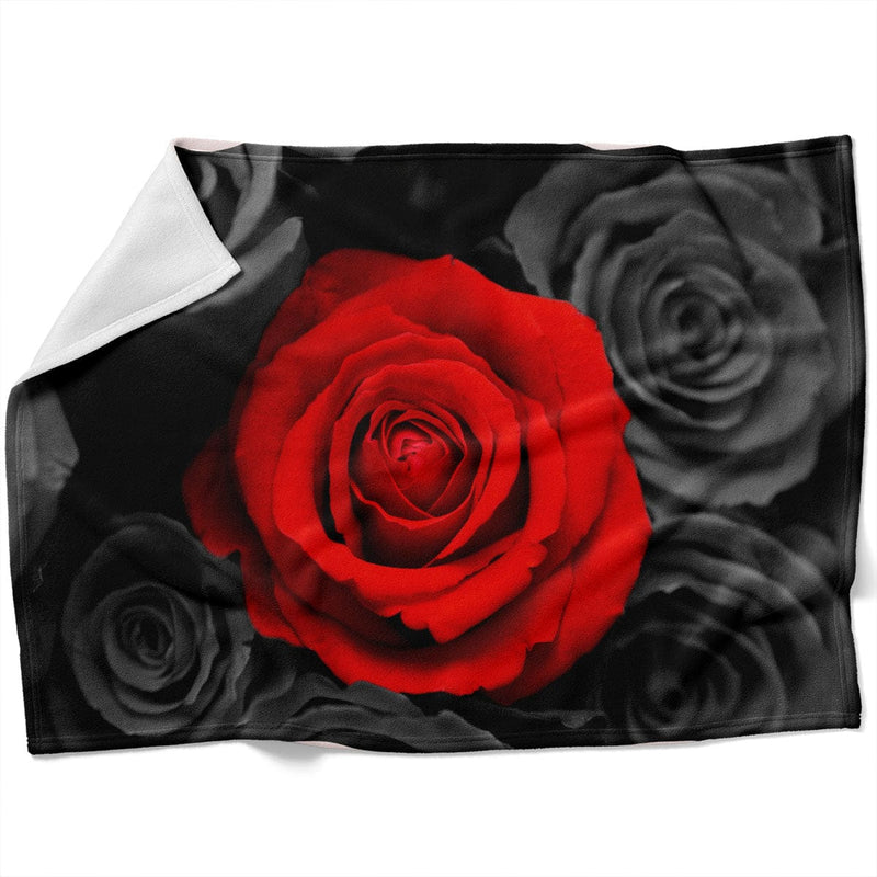 A Rose Among The Crowd Blanket