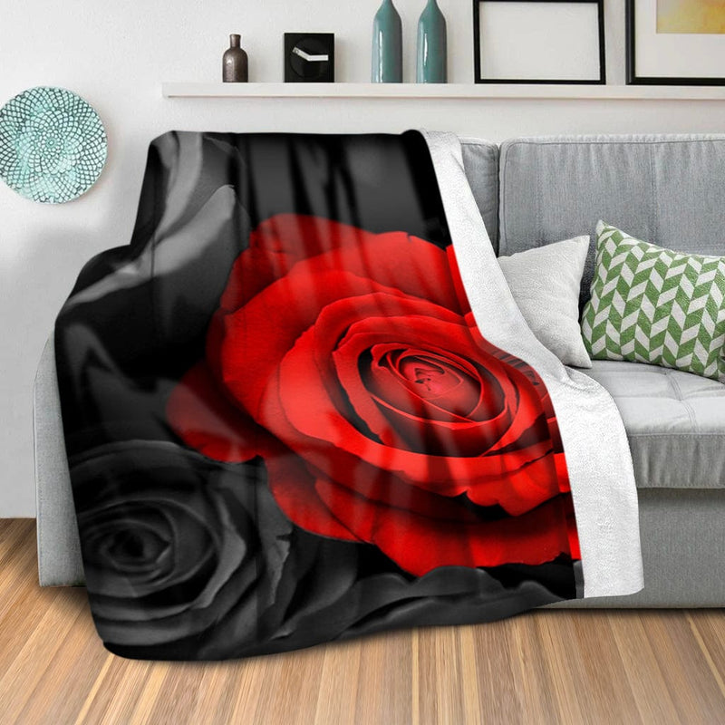 A Rose Among The Crowd Blanket