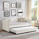 Upholstered Daybed With Pop Up Trundle
