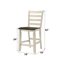 Tasnim - Counter Height Chair (Set of 2) - Oak & Antique White