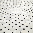 Arabescato Carrara Octagon 12" x 12" Honed Marble Mesh-Mounted Mosaic Tile 2" Octagon- MSI Collection