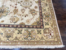 Turkish Oushak Rug 9x12, Oat Color, Wool Carpet
