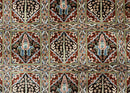 Sino Persian Rug 8x10, Panel Design, Brown, Multicolor, Wool, Cedar Trees