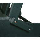 Folding Adirondack Chair, Relaxing Stackable Arm Rest Ergonomic HDPE All-Weather Adirondack Chair